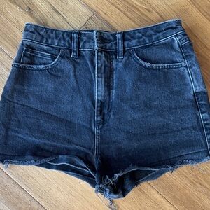 White Fox Boutique Black Jean Shorts